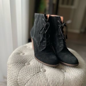Lucky Brand - Yelloh Black Wedge Boot
